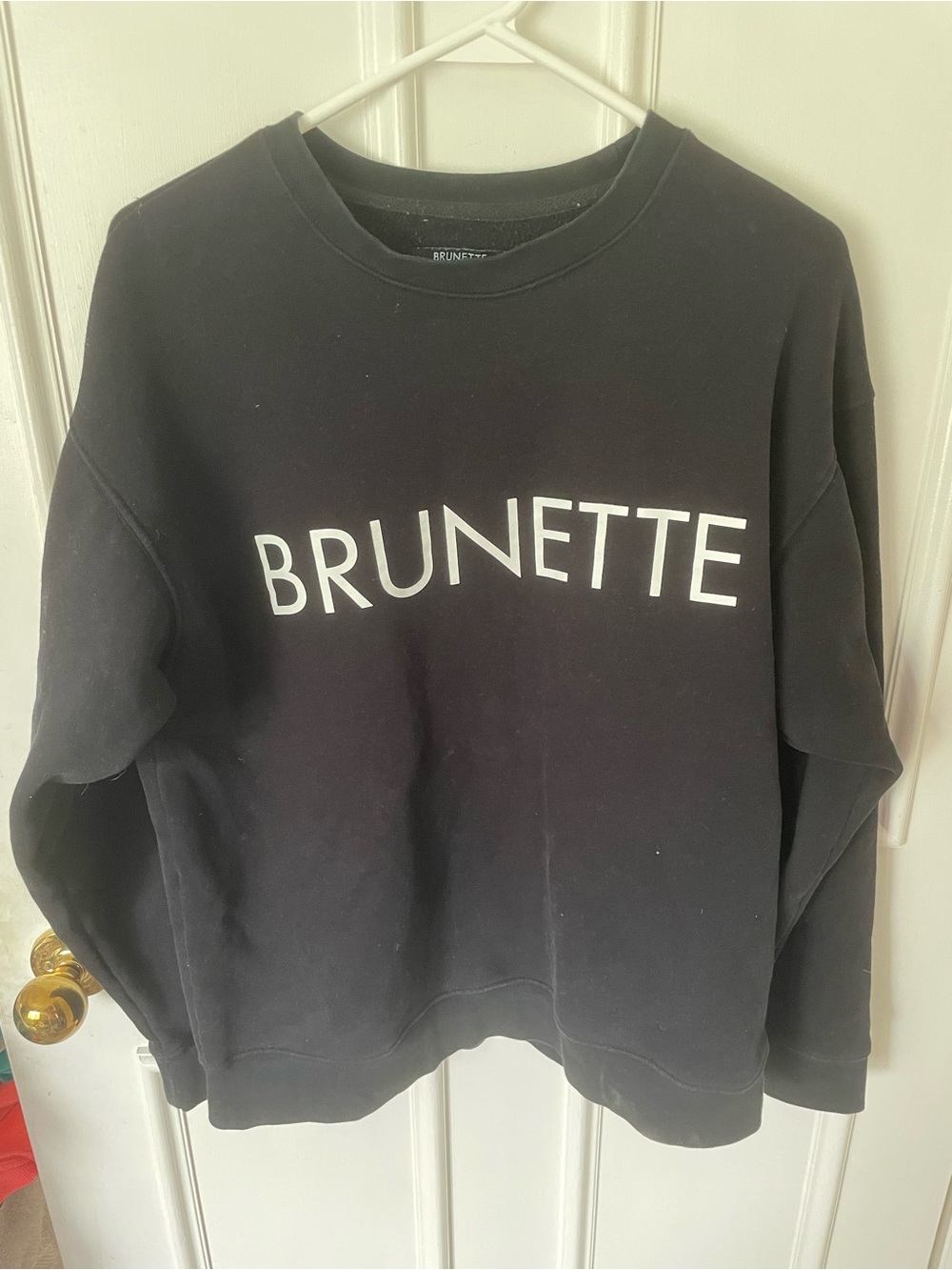 Nice Brunette the Label BRUNETTE Crewneck Sweatshirt in (S/M), (M/L) and (L/XL)